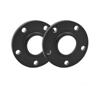 Plaques De Voie 20mm 5 * 112 Entretoise Roue Plaque Cale Scew M14*1.25 66.6 Entretoises Adaptateur Moyeu Pour Countryman éLargisseurs Voie(Noir,20mm)