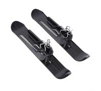 Plaques d'entraînement de ski d'hiver pour voiturettes de golf et poussettes - Skis de neige en plastique pour la pratique de l'équilibre sur les champs de neige, les parcs et les collines douces