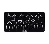Plaques d'estampage des ongles - Plaques d'estampage des ongles, impression Love Leopard, pour estampage des ongles de San | Modèles d'art d'ongle, cadeaux pour femme, fidanz