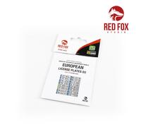 Plaques D'Immatriculation Européennes Red Fox Studio RFSQS-24016 Vol.03 - Neuf