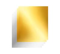Plaques d'impression en aluminium - Feuilles métalliques décoratives, papier de conception | Format carré mince Feuille de calibre mince, texture de formage douce, approvisionnement artistique durable