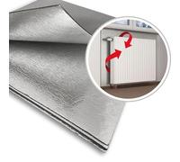 Plaques d'isolation de radiateur, isolation pour fenêtre, rétention de la chaleur, toit, sol, polystyrène XPS avec film PET (sans Pattex, 5 mètres carrés)