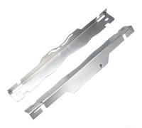 Plaques d'outils d'alignement des roues, 2 pièces 600 mm en acier au carbone, kit de jauge de suivi portable pour crics Sealey (avec 2 robinets)