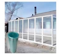 Plaques en Fibre de Verre Plaques Toiture Isolantes Résistantes au Gel Shed Dachblech pour Serres, Jardins, Remplacement Panneaux Toiture(0.5x20m/1.64x65.6ft)