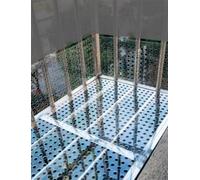 Plaques en Maille, plaques acryliques perforées imperméables - Panneaux en Plastique translucide pour Applications décoratives de moustiquaires, durables et polyvalentes pour Une Utilisation