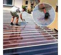 Plaques en polycarbonate pour toiture de serre - Résistant aux intempéries - Protection UV - Transparente - Facile à couper