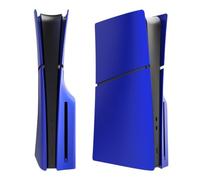Plaques faciales compatibles avec PS5 Slim Disc Edition | Façades durables, installation facile. Bleu