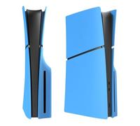 Plaques faciales compatibles avec PS5 Slim Disc Edition | Façades durables, installation facile. (Bleu étoilé)