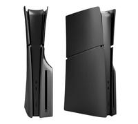 Plaques faciales compatibles avec PS5 Slim Disc Edition | Façades durables, installation facile. Noir