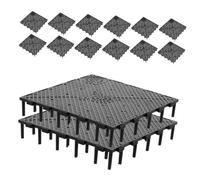 Plaques Filtrantes pour Fond Daquarium 14 Pièces Grille De Séparation Trous De Filtre en Polypropylène Installation Facile pour Aquariums De Poissons De Mer Et De Dragons