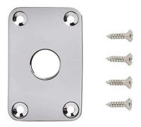 Plaques Gibson Accessories Metal Jack Plate Explorer Chrome G