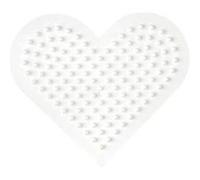 Plaques hama midi , 8 cm, petit coeur, 10 pièce mh236tr G
