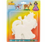 Plaques Hama "Princesse Cheval Chat" sous blister 3 plaques