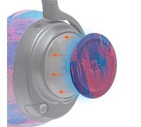 Plaques latérales WC pour Casques Arctis Nova, par Wicked Cushions | Compatibles avec Arctis Nova Pro Wireless/Pro Wired/Nova Elite/Nova Pro Omni/Nova 7 / 7X / 7P | Speed Racer