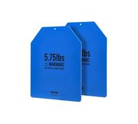 Plaques Lestées Pour Gilet Lesté 2 Plaques 2,6kg Acier Ergonomique Pour Course