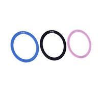 Tnb - Patch Magnétique Adhésives Magsafe X3 - Bleu/Noir/Rose