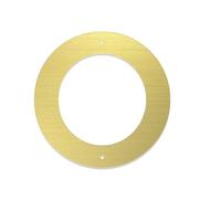 Plaques Métalliques De Couleur Dorée En Acier Inoxydable, 1 Pièce, Décoration Porte Murale Maison Familiale, Numéro, Boîte Aux Lettres, Rue Métal(O,6inch)