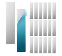 Plaques métalliques pour support magnétique, 20 bandes métalliques autocollantes multifonctionnelles - Pour ouvertures d'aération non magnétiques - Convient pour les ouvertures d'aération, les