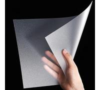 Plaques minces en polypropylène, Feuilles de plastique PP dépolies 300 x 200 mm semi-transparentes 0,3-2 mm, lot de 6 à 10 pièces(Thick:1mm-6Pcs)