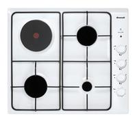 Brandt BPE6411WM plaque Noir, Blanc Intégré Combi 4 zone(s)