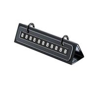 Plaques Numériques - 5.2x1.18x0.94 D'immatriculation pour Le Stationnement | Confidentialité Intérieure Automobile | Parking De Stationnement Temporaire | Affichage Mobile pour Garage Mall Scho