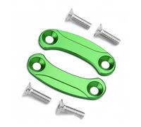 Plaques obturation rétroviseur carénage Pour Kawasaki Ninja 400 ABS 2018-2024 Pièces De Fixation Pour Cache-rétroviseur De Moto(Green)