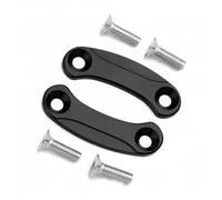 Plaques obturation rétroviseur carénage Pour Kawasaki Ninja400 2016 - 2022 Kit De Plaques D'élimination De Rétroviseurs De Moto,(Black)