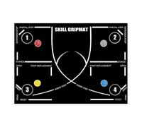 Plaques Pas Basketball - 35.43 inches Tapis Entraînement Basket | Tapis Antidérapant Terre Diatomées - Durable Robuste pour Améliorer Les Compétences des Enfantş Adolescents Adultes à Domicile Salle