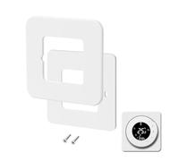 Plaques pour boîte 503, Plaques pour thermostats Compatible avec Meross Tado Sonoff Thermostat WiFi, Adaptateur de boîte 503 à 502 Plaque et vis 12 cm × 12 cm (1)