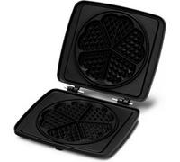 Plaques pour gaufres coeur noir Frifri FM0026 Noir G