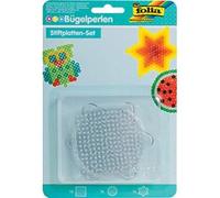 Plaques pour perles à repasser - FOLIA - BASIC PETIT - Noir - Assorti