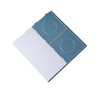 Plaques pour perles à repasser Panneaux perforés de perles à fusible carrées, 4 pièces, bricolage, 52 ongles, fondant, blanc, clair, matériau robuste, modèle d'art