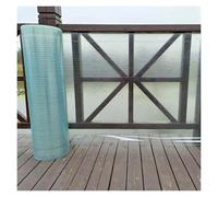 Plaques pour Toiture en Polycarbonate Panneau de Remplacement en Plastique Transparent pour Serres, Toits de Hangars, Auvents, Abris de Voiture(0.8x20m)