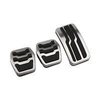 Plaques Rechange Pédale frein Pour Focus 2 3 4 Pour MK2 MK3 MK4 Pour RS Pour ST 2005-2020 Coussinets Pédale Voiture Acier Inoxydable Couvercle Pédales Couvre Pédale Embrayage(MT)