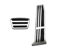 Plaques Rechange Pédale frein Pour Lexus ES Pour LS 2018 Couvercle De Pédale De Gaz Modification Sans Perçage Tampons Accessoires De Voiture Couvre Pédale Embrayage