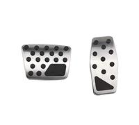 Plaques Rechange Pédale frein Pour Renegade BU 2015-2023 AT Pédales De Voiture Accélérateur Frein Pédale Repose-pieds Pédales Couverture Tampons Accessoires Couvre Pédale Embrayage(AT without Rest)