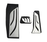 Plaques Repose-Pieds Couvercle De Pédale Remplacement Pour Frein À Gaz Et Embrayage Pour BMW Série 1 2 3 4 F20 F21 F22 F30 F31 F32 F36(AT withrest)