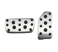 Plaques Repose-Pieds Pour Subaru Forester 2018-2021 Pédale De Frein À Gaz Repose-pieds Couvre-pédales Kit Pédales Voiture(AT Without Rest)