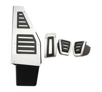 Plaques Repose-Pieds Pour VW Pour Golf 7 Auto RHD Sport Kit De Couvre-pédale Frein/pédale D'accélérateur Accessoires Et Embrayage(MT with Rest)