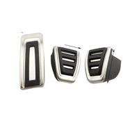 Plaques Repose-Pieds Pour VW Pour Passat B8 Pour Golf 7 Pour Tiguan 2017-2021 Pour Seat Pour Leon 5F MK3 Couvercle D'embrayage Frein À Carburant Pour Pédales(Mt)