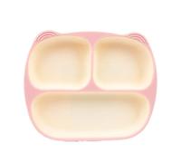 Plaques séparées pour enfants avec base d'aspiration - Plaques d'aspiration fonctionnelles pour les enfants qui favorisent l'auto-alimentation et favorisent des régimes équilibrés
