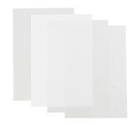 Plaques thermorétractables en plastique, transparent brillant, transparent mat, blanc mat, 20x30 cm, épaisseur 0,3 mm, 4 feuilles / 1 pc
