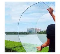 Plaques Toiture Polycarbonate Isolation Thermique Panneaux Toit Feuille d'éclairage Naturel Serres, Toitures Piscines(0.6x12m/1.97x39.37ft)