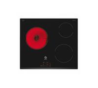 Plaque de cuisson électrique encastrable Balay 3EB714LR - Noir - Surface en verre trempé - Commande par senseur