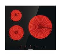 Plaques vitro-céramiques Hisense E6322C 60 cm Noir (3 Zones de cuisson)