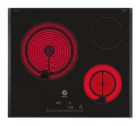 Plaques VitroCéramiques 3EB765LQ 60 cm Noir