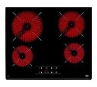Plaques VitroCéramiques Teka TZ6415 60 cm 4 Feu à gaz Noir