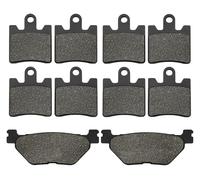 Plaquette À Disque Frein pour Y&amaha FJR1300 FJR 1300 A/AE/AS 2006-2020 Plaquettes De Frein Avant Et Arrière De Moto Pièces De Moto Plaquettes De Frein(Front and Rear)