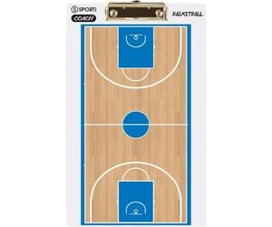 Plaquette coach 3D Basket ball Sporti France - beige/bleu - TU