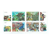 Plaquette de 4 Timbres de Collection Neufs autoadhésifs pour Une Lettre de - de 20g pour la France. Fêtes